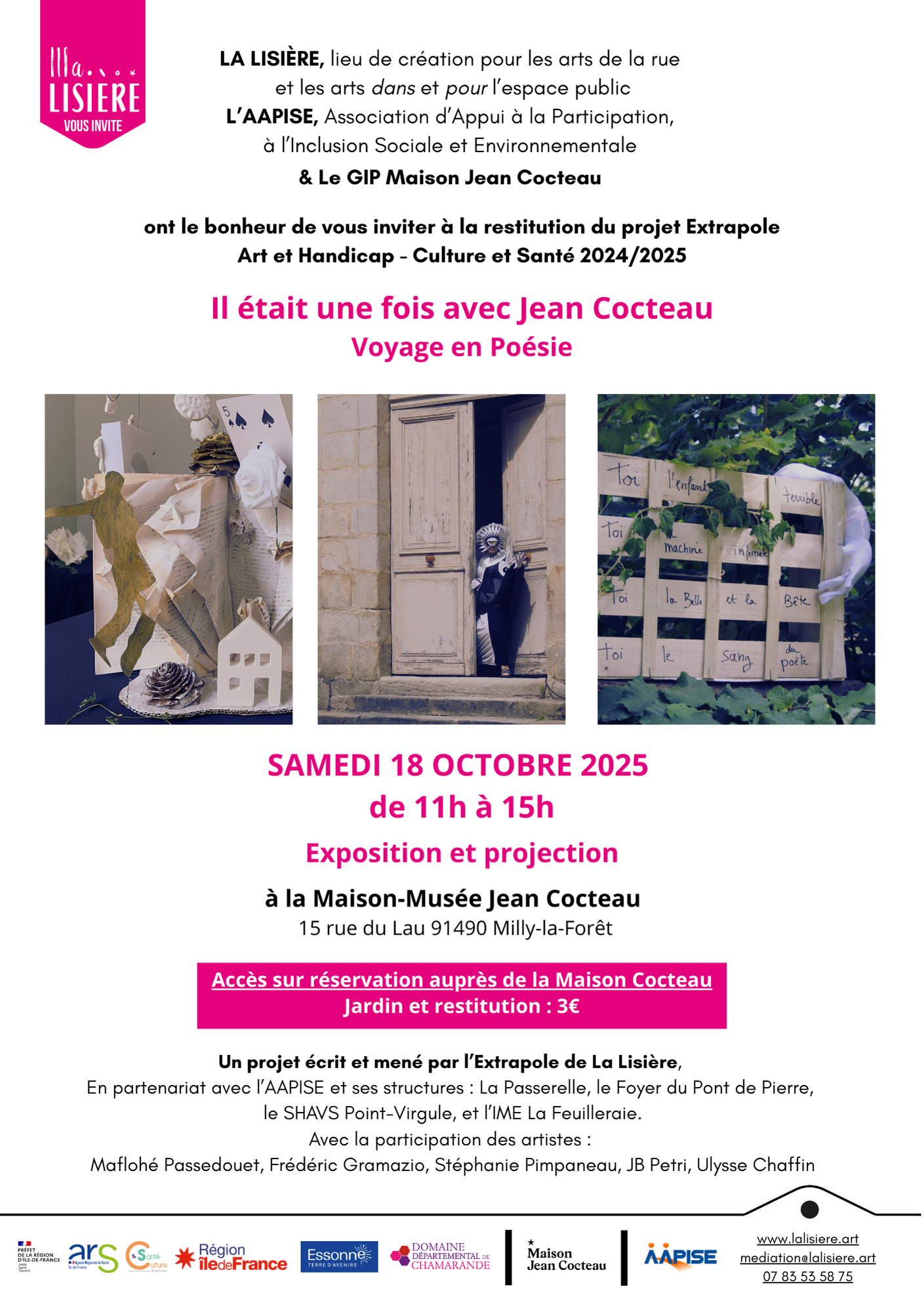 Image de l'évènement Il était une fois avec Jean Cocteau
